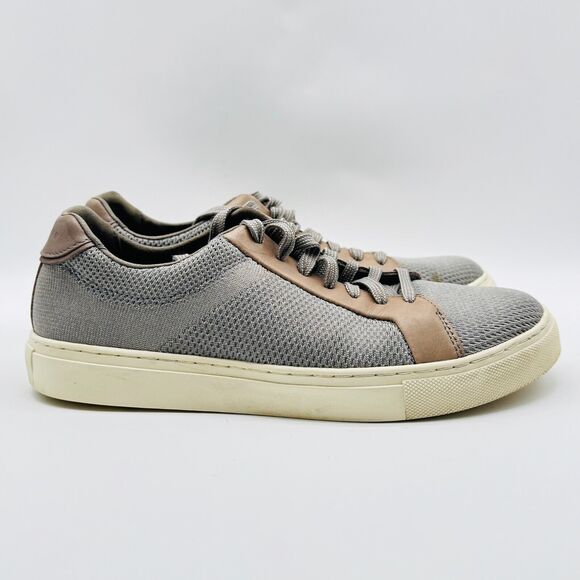 Cole Haan Shoes Mens 8.5 Brown Mesh Leather Sneakers Stitchlite Lace Up Jensen - Picture 1 of 9
